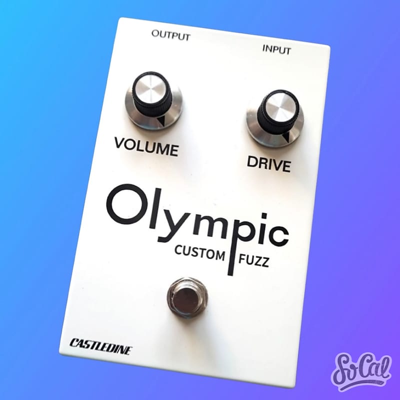 Castledine Olympic Custom Fuzz RARE Axis Mayer Jimi Hendrix