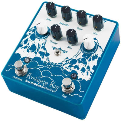 New Earthquaker Devices Avalanche Run V2 Reverb Delay Guitar Effects Pedal image 2
