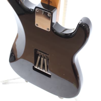 1994 Fender Stratocaster '57 Reissue Lefty Custom Shop Pickups black image 8