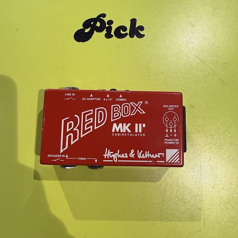 Hughes & Kettner RED BOX MK III - Cabinet Simulator - 2x12 - 4x12 image 1
