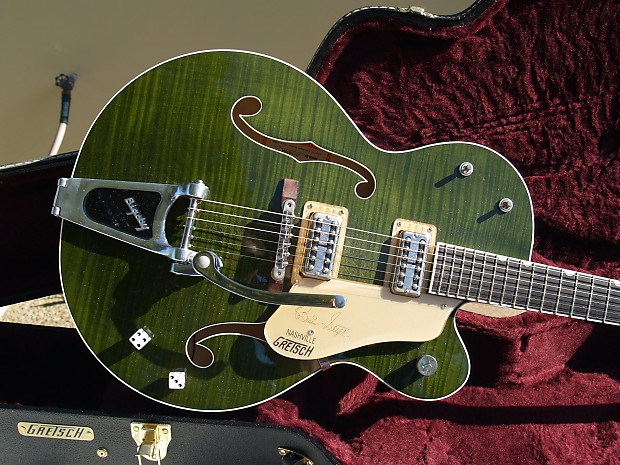 Gretsch 6120-SSUGR (SSU) Brian Setzer Signature 2011 Green