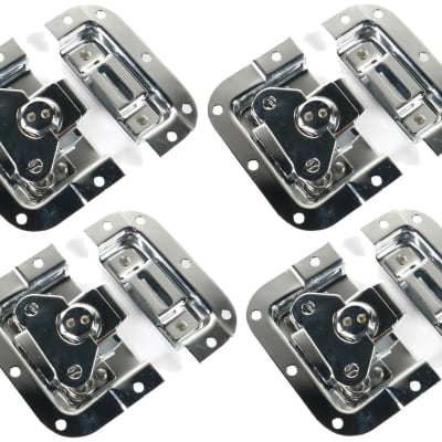 OSP ATA-BUTTERFLY-4 Recessed Butterfly Latch 4" x 4.25" For ATA Road Case image 1