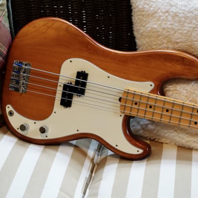 Fender FSR American Special Hand-Stained Precision Bass 2014 Honeyburst image 1