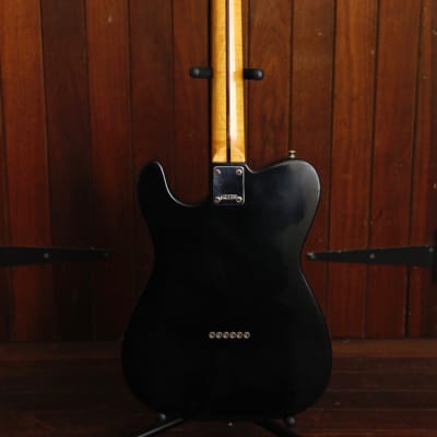 Stagg Custom Deluxe Telecaster Black Electric Guitar Made in Japan Pre-Owned image 8