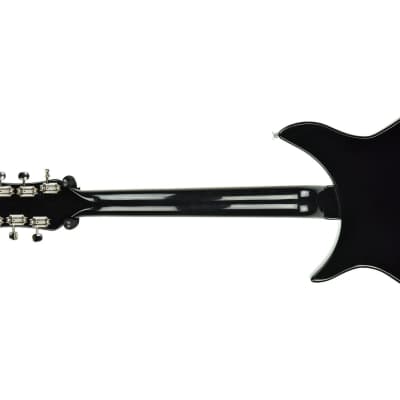 Rickenbacker Model 325C64 Miami Short Scale Semi-Hollow Guitar - Jetglo image 11