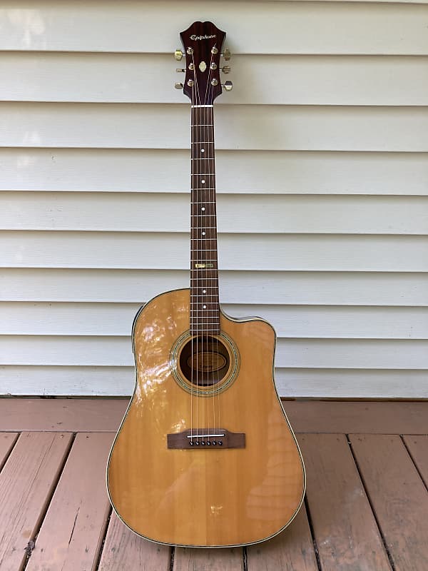 Epiphone AJ40TLC 1998 - Natural | Reverb