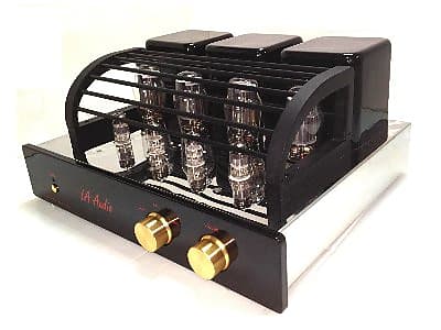 La Audio M-5 Integrated Vacuum Tube Amplifier with Remote Control (Black & Silver) image 1
