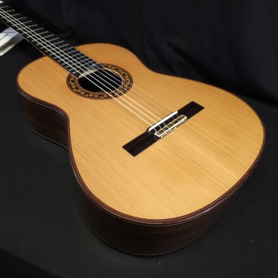Jose Ramirez Cedar Estudio 140 Classical Nylon String Guitar w/ Logo'd Hard Case image 11