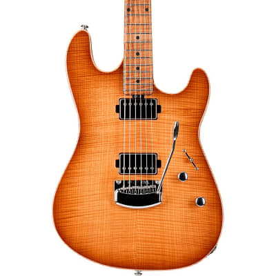 Ernie Ball Music Man Sabre HH Maple Fingerboard Electric Guitar Honey Suckle for sale