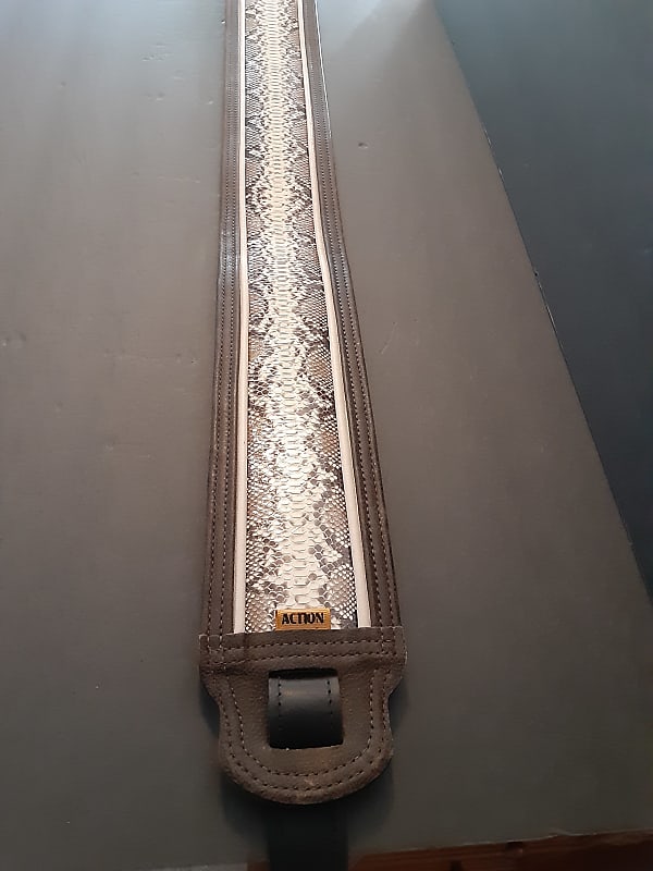 Action 200 Series Leather & Snake Skin by Guitars For Vets Reverb