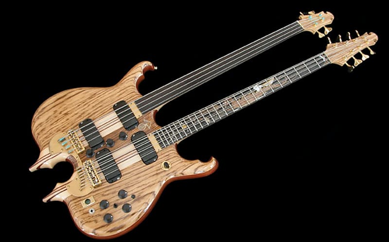 Alembic Double Neck John Judge "Goliath Bass" - The Legend and a true piece of rock history! image 1