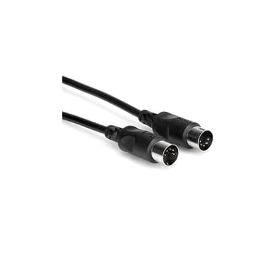 Hosa MID-310 MIDI Cable, 5-pin DIN to 5-pin DIN - 10 Foot image 1