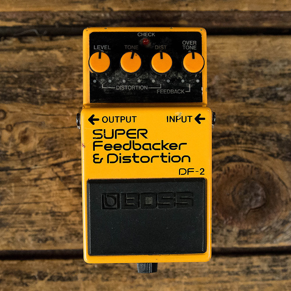 Boss DF-2 Super Feedbacker and Distortion 1985 - 1989 Made In Japan | Reverb