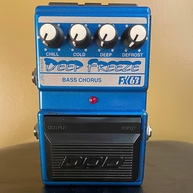 DOD FX63 DEEP FREEZE ベースコーラス レア 希少