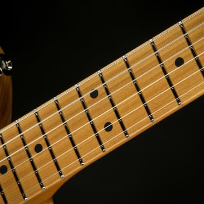 Suhr Eddie's Guitars Exclusive Custom Classic T Roasted - Orange Sparkle image 10