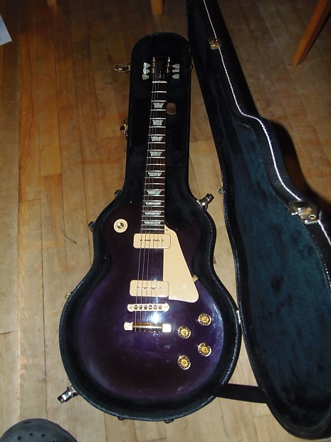 ギター Gibson Les Paul Studio GEM Amethyst P90 I just scored this amazing 1996 Gibson Les Paul Studio Gem