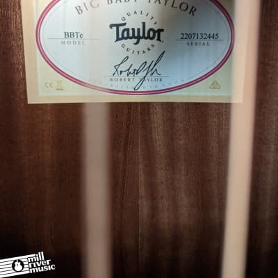 Taylor BBTe Walnut Big Baby Acoustic Electric Guitar ES-B 1.2 w/gigbag image 12