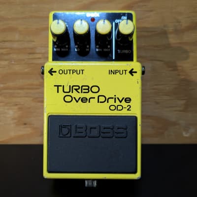 Boss OD-2 Turbo Overdrive 1987 Made in Japan | Reverb