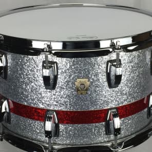 Ludwig 8x14 Classic Maple Snare Drum 2016 OSU Colors image 1