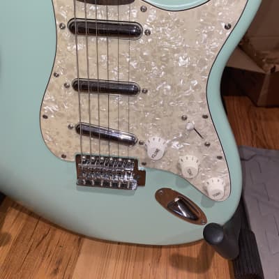 Squier Vintage Modified Surf Stratocaster 2012 - 2018 - Surf Green image 2