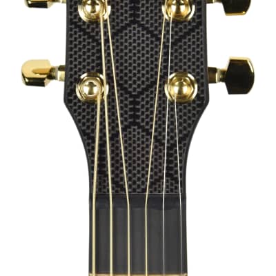 McPherson Touring Carbon Fiber Acoustic Guitar in Honeycomb Black 10009 image 12