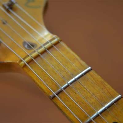 American Fender Stratocaster Relic Custom Purple Sparkle image 14
