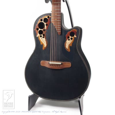 Ovation 1581 5 ADAMAS II 1992 Black Finish Guitar For Sale