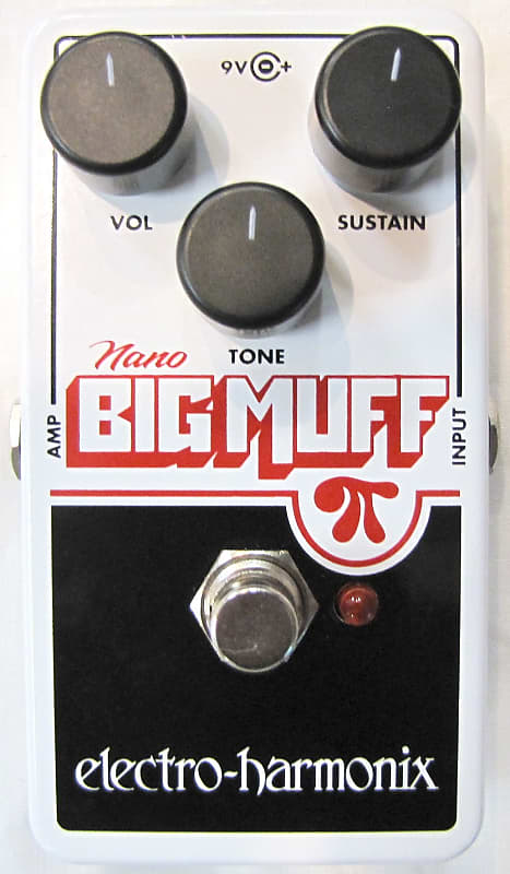 Used Electro-Harmonix EHX Nano Big Muff Pi Distortion Fuzz Overdrive Pedal! image 1