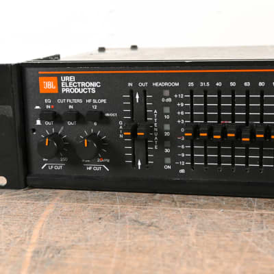 JBL UREI 5547A Thirty-Band 1/3-Octave Graphic Equalizer