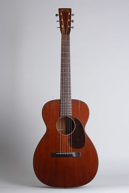 C. F. Martin  0-17 Flat Top Acoustic Guitar (1935), ser. #61503, black tolex hard shell case. image 1