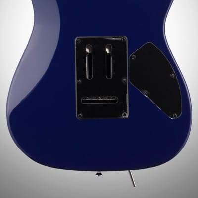 Ibanez GRX70QA Quilt Top Left-Handed Electric Guitar, Transparent Blue Burst image 6