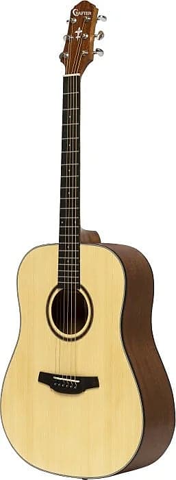Silver series 100 dreadnought acoustic guitar with Engelmann spruce top, left hand image 1