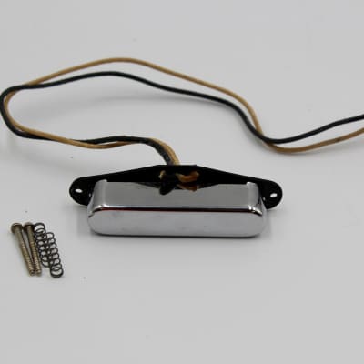 1990's Vintage Fender Telecaster Neck Single-Coil Pickup Chrome USA Tele image 6