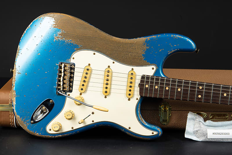 Fender Custom Shop Jason Smith Masterbuilt 1963 Stratocaster Ultima Relic  2023 - Lake Placid Blue