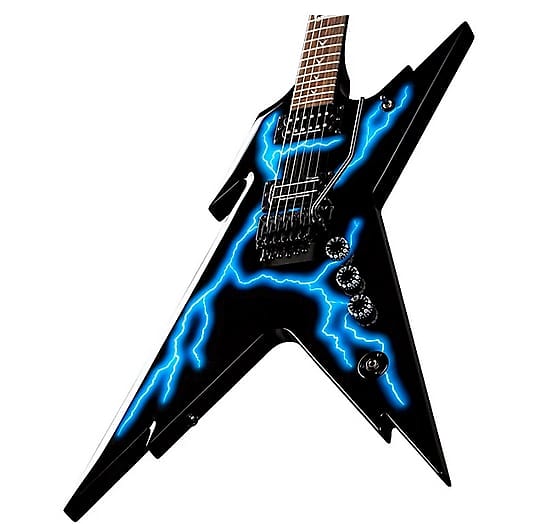 Dean Dime Razorback Lightning w/ Case, New, Free Shipping | Reverb