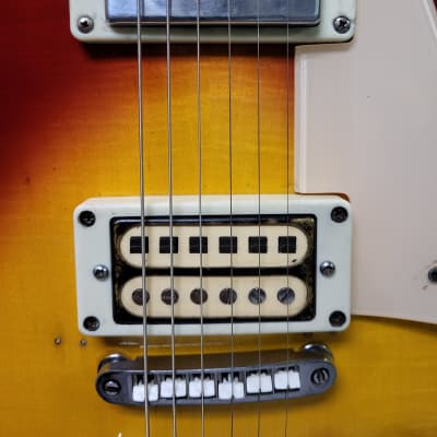 Video Demo Vintage 1973 Electra Model 2245 Super Rock Japan Les Paul Style Pro Setup New Strings New Hard Shell Case image 4