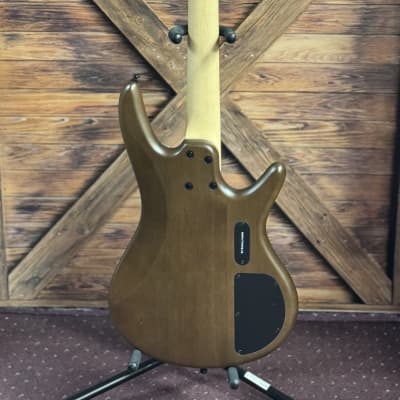 Ibanez GSR200BLWNF Electric Bass Left-Handed 2010s - Walnut Flat image 3