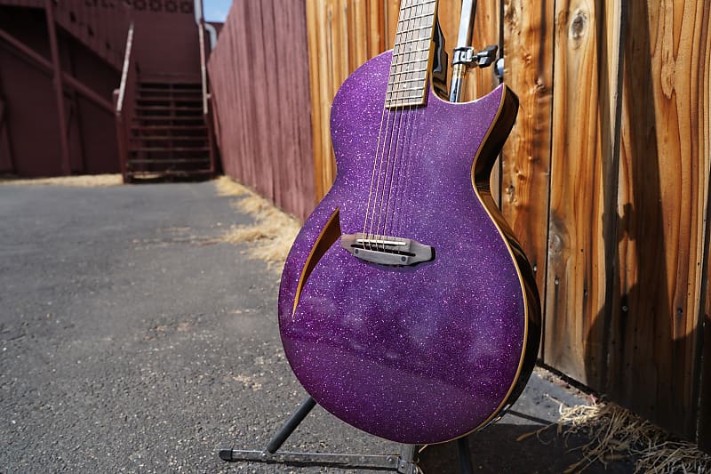 ESP LTD TL-6 Purple Sparkle Burst 6-String Acoustic Electric ESP LTD TL-6 Purple Sparkle Burst 6-String Acoustic Electric