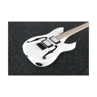 Ibanez Paul Gilbert Signature PGMM31 Electric Guitar, Maple Fretboard, White image 9