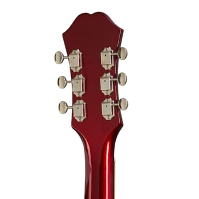 Epiphone Riviera Semi-Hollow Body Electric Guitar (Sparkling Burgundy)(New) image 6