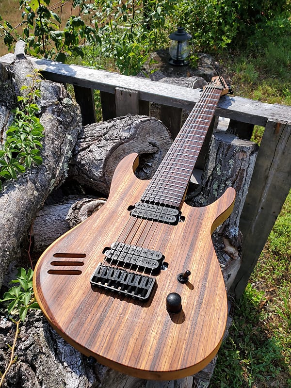 2015 Neko Hydra 8 String Electric Guitar - African Zebrawood