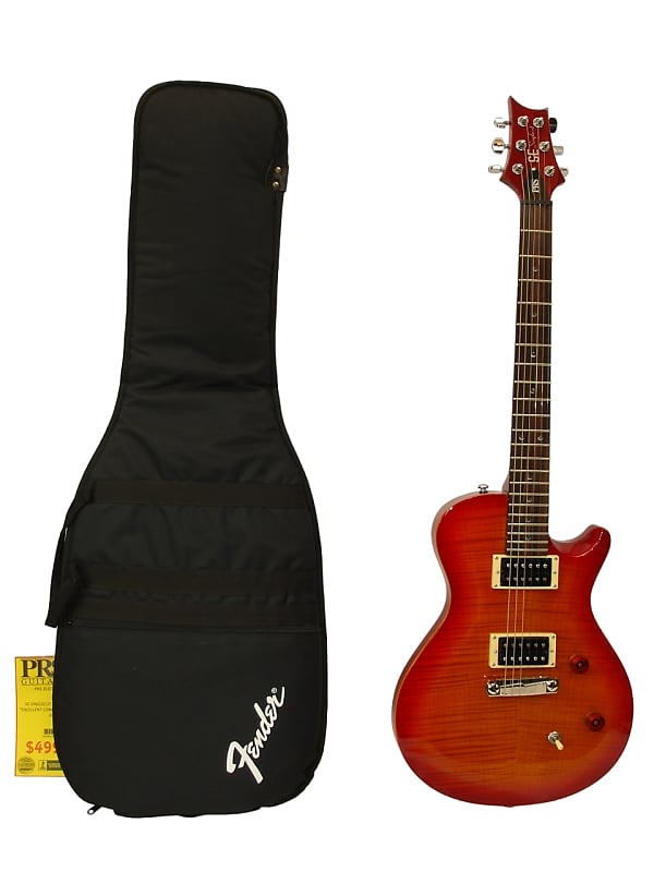 PRS SE Singlecut Electric Guitar, Cherry Sunburst w/ Bag