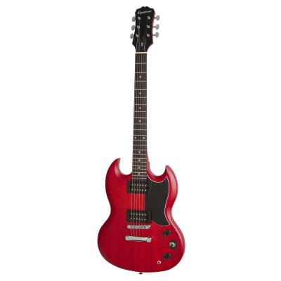 Epiphone SG Special Satin E1 Electric Guitar (Vintage Worn Cherry) (BF23) image 3