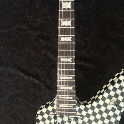 Black Diamond XPro Checkerboard Guitar the RICKI Custom Hand built (Preorder PreBuild)  w/cs image 12