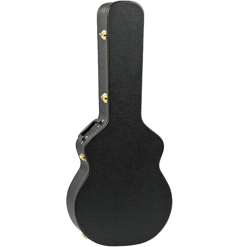Guardian CG-020-DJ Jumbo Acoustic Guitar Hardshell Case, Black image 1