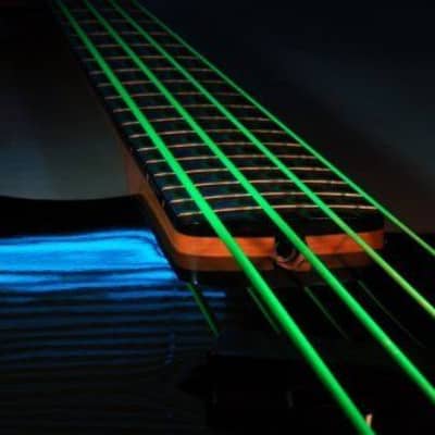DR Strings NGB-45 Nickel Coated Hi-Def Green Bass Guitar Strings, Medium, 45-105 image 2