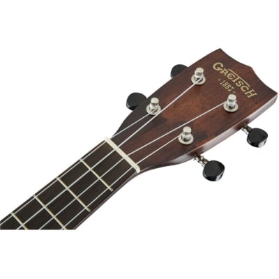 Gretsch G9110 Concert Standard 4-String Right-Handed Ukulele with Mahogany Body and Ovangkol Fingerboard (Vintage Mahogany Stain) image 5