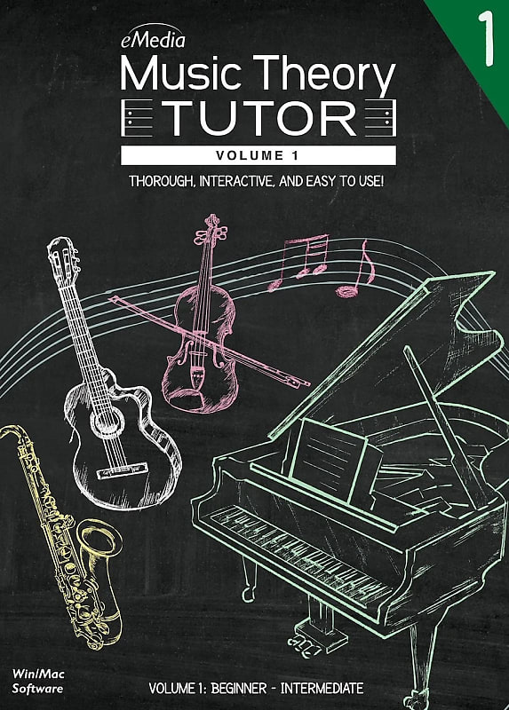 Music Theory Tutor Vol 1 (Download)<br>Music Theory Tutor Vol 1 - Macintosh image 1