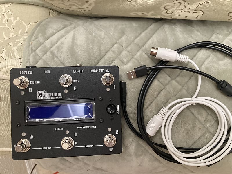 (2) MaxkieXMIDI6U Morningstar MC6 Clone 6 Button Midi Reverb