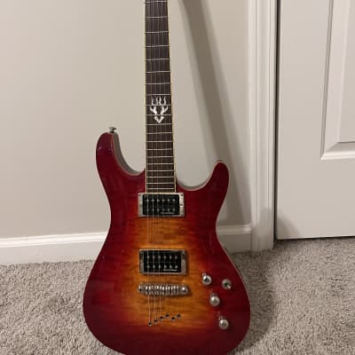 Ibanez SZ Series SZ520QM Blackberry Electric Guitar | Reverb